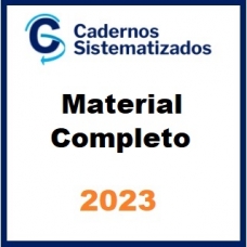 Combo: Material 2023 Completo (Cadernos Sistematizados 2023)